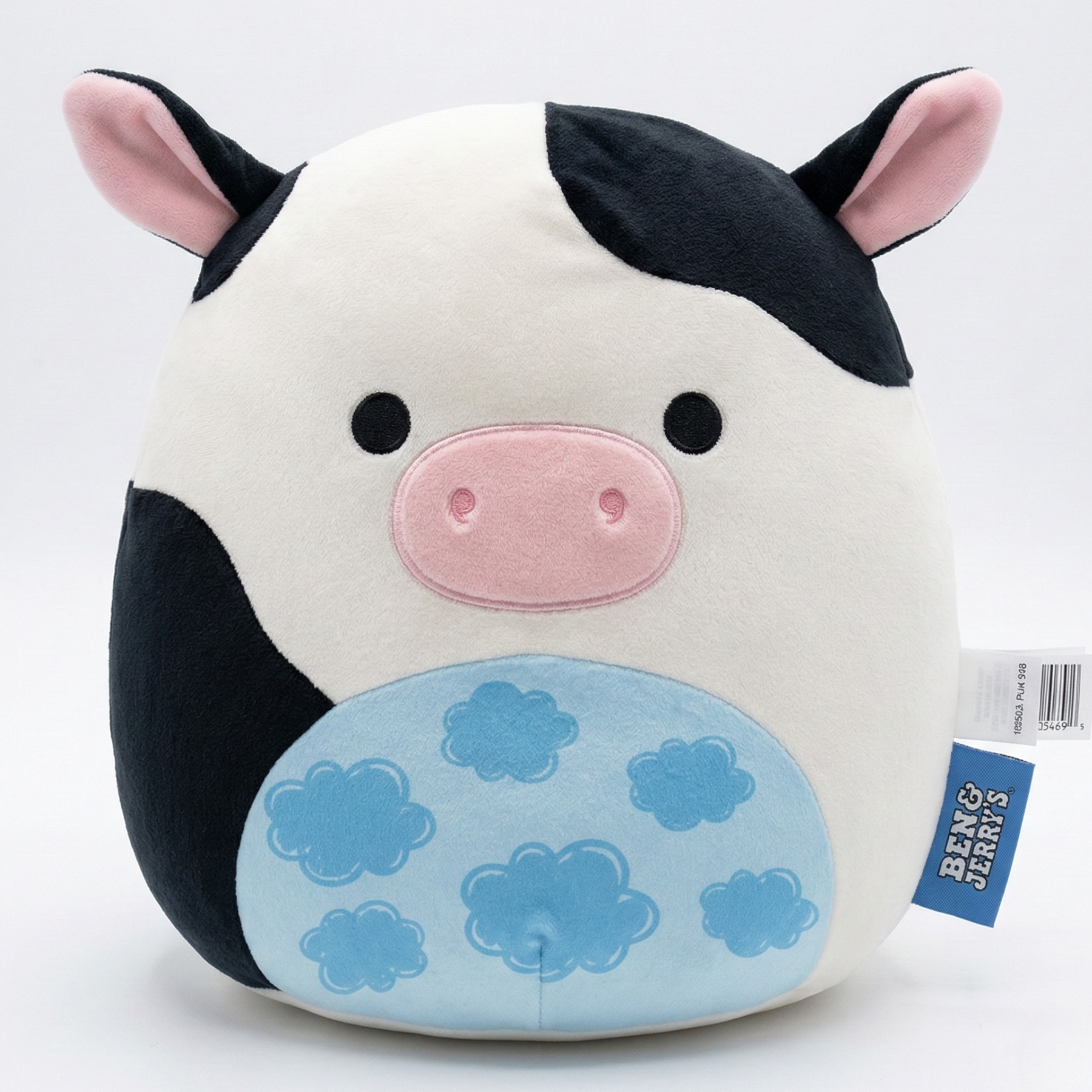 Custom branded Ben & Jerrys Squishmallow plush